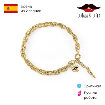LaMala&LaFea длина 41 см бижутерный сплав, без вставок