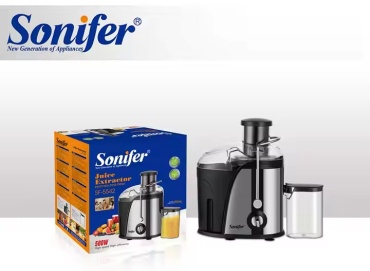 Соковыжималка Sonifer SF-5542 черный, серебристый