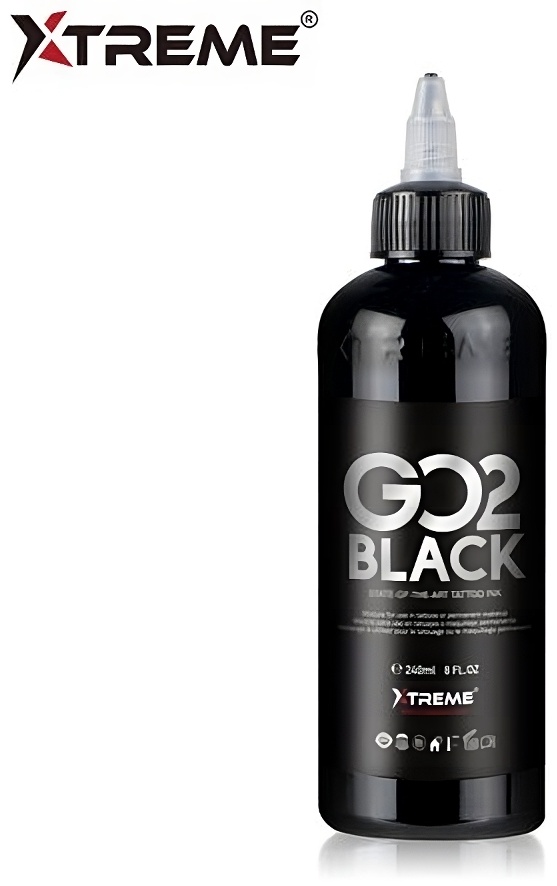 XTREME GO2 BLACK пигмент черный 240 мл