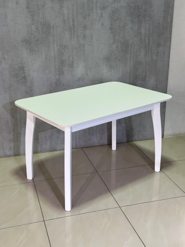 Обеденный стол ModiHome Виконт, 120х80x75 см, ЛДСП, белый