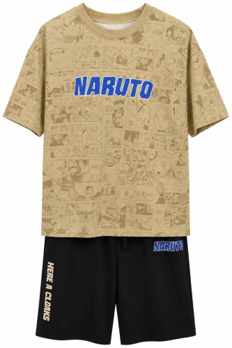 Комплект Naruto Наруто бежевый