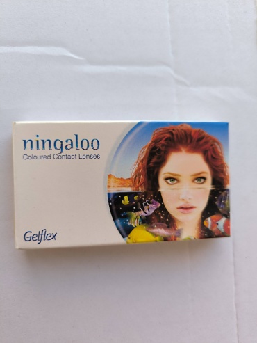 Контактные линзы Gelflex Parzivals shop Ningaloo Honey 2T -5.50 кривизна 8.6 на месяц 2 шт