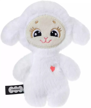 Мягкая игрушка Мякиши Овечка, 20 см