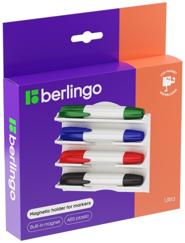 Магнитный держатель Berlingo SMm_06020 белый