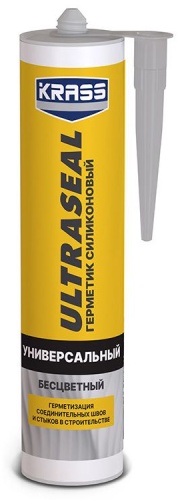 Герметик KRASS Ultraseal универсальный, цвет прозрачный 260 мл