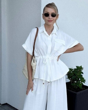 Костюм повседневный LUX MODA белый