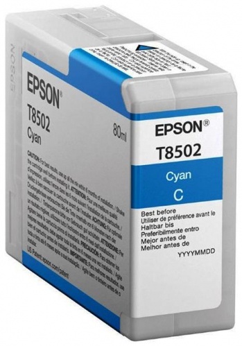 Epson C13T850200 с чипом голубой (cyan)