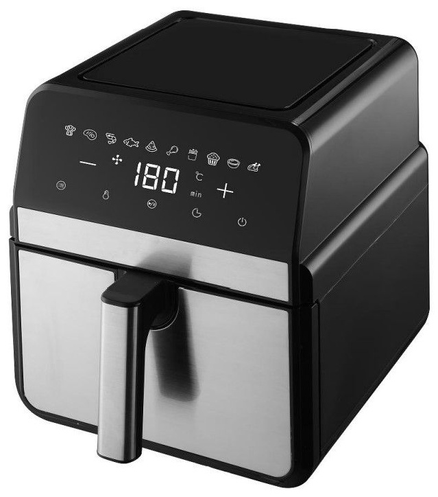 Аэрогриль NEXSER NS-8502A1 черный, серебристый