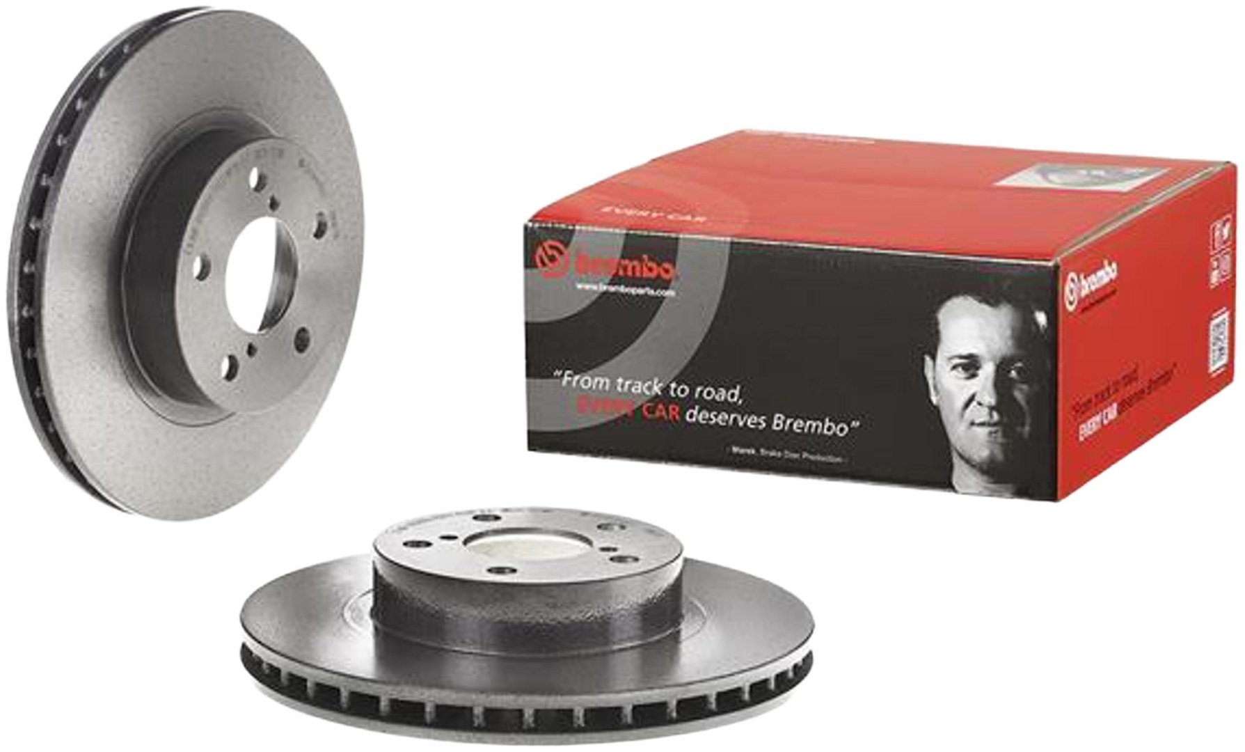 Диски Brembo передние 09567311