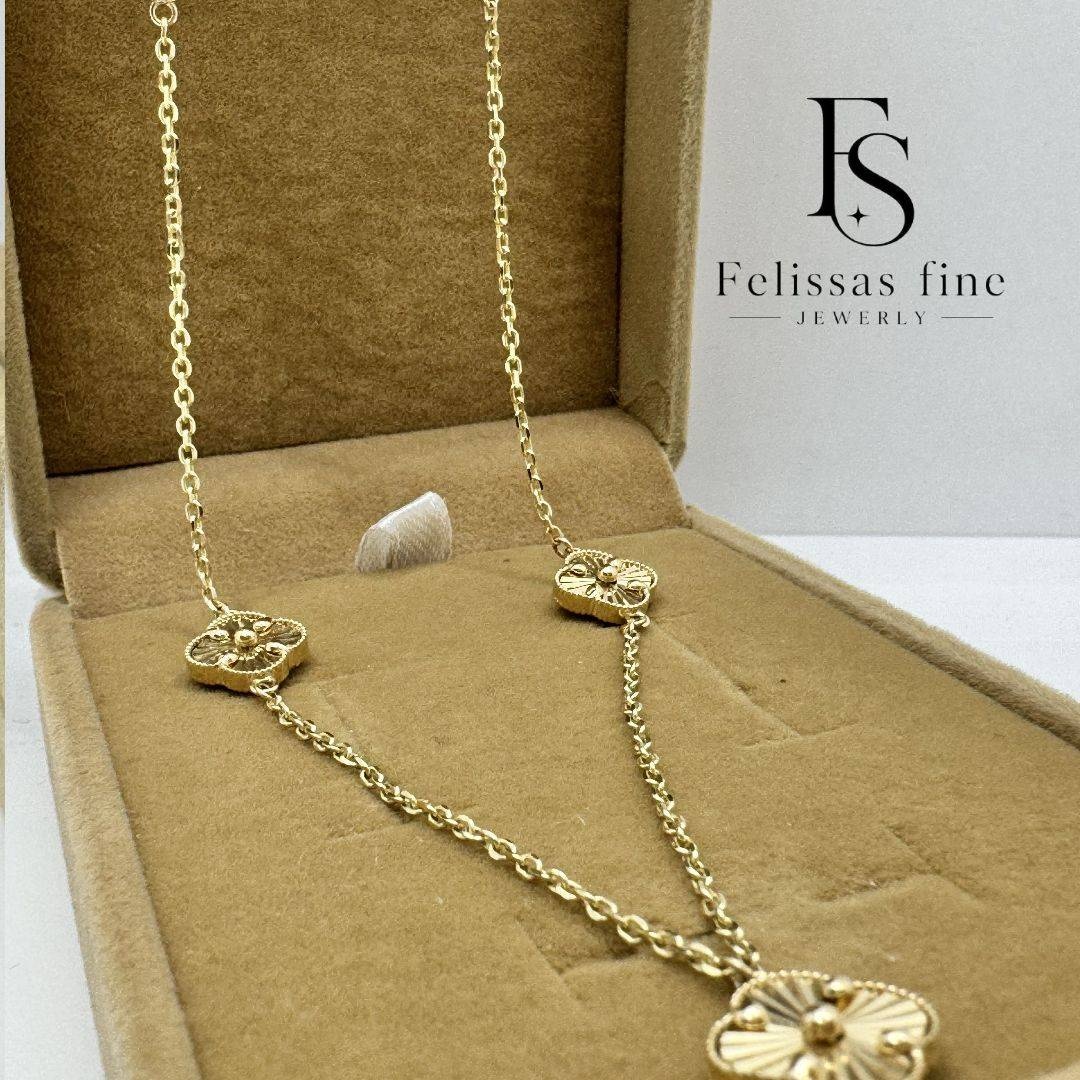 Колье Felissas fine 08546 длина 60 см вес 9.5 г золото, без вставок