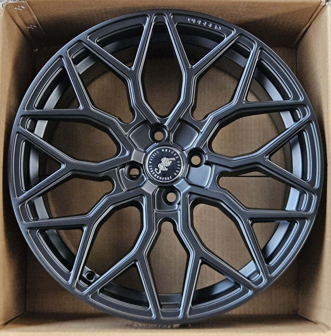 Fonyee 1701 7.5x17/4x100 D67.1 ET35 4 диска черный матовый