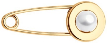 Булавка Diamant 93-340-02633-2 вес 1.31 г серебро, культивированный жемчуг