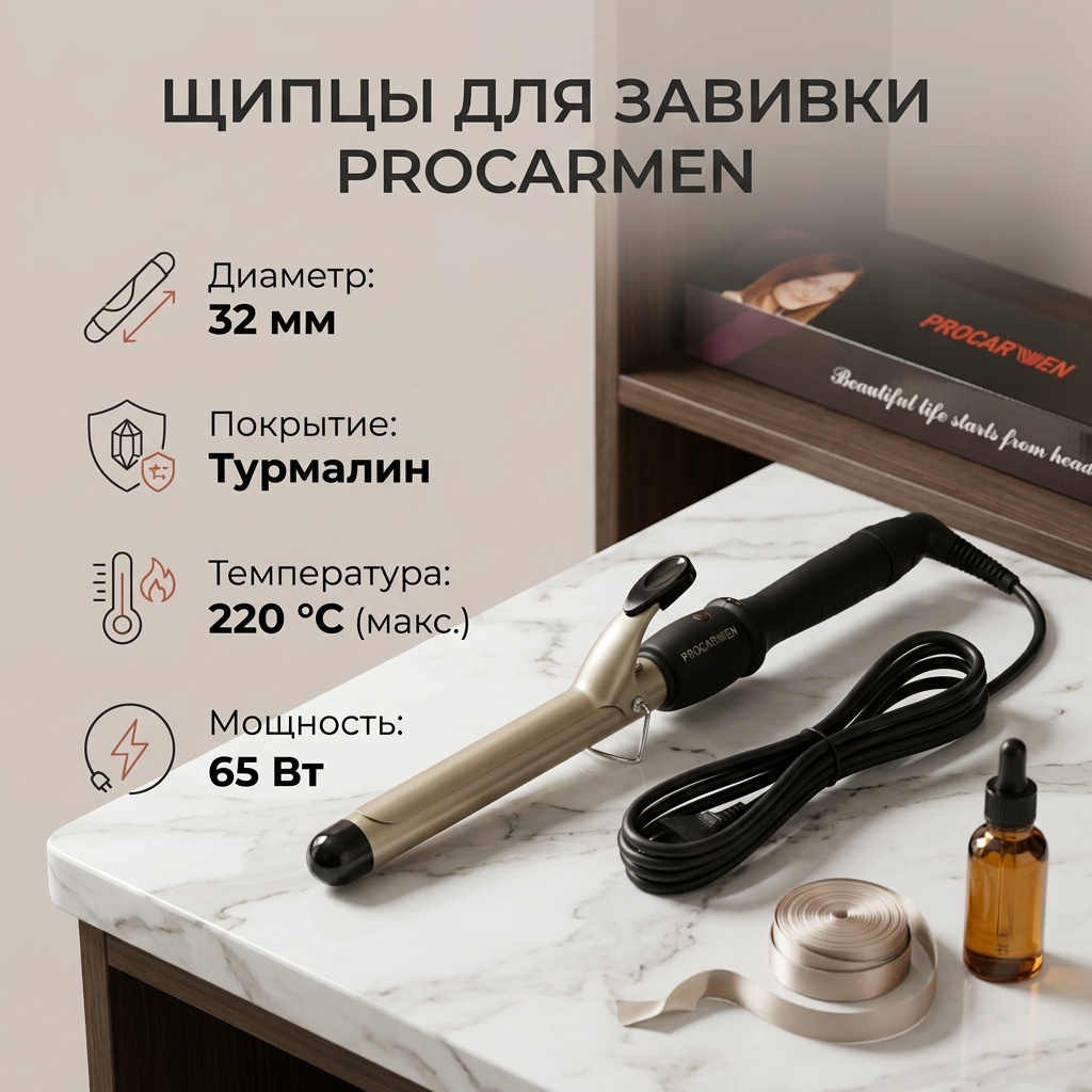 Плойка ( турм. покрытие) d32 плойка 32 мм