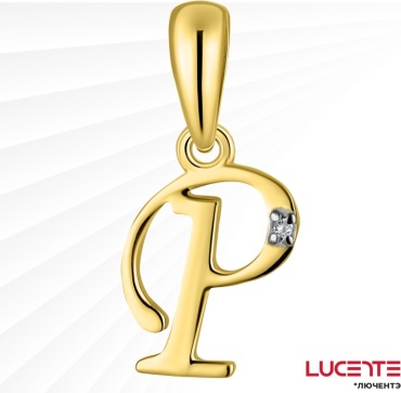 Подвеска Lucente Бриллианты Якутии PEN-LU-585-14170313 вес 0.386 г золото, бриллиант