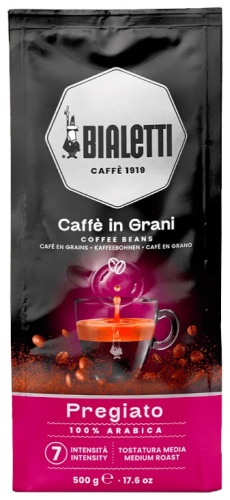 Кофе Bialetti Pregiato зерновой 500 г
