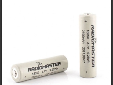 Аккумулятор RadioMaster Аккумулятор Li-Ion 18650 2500 мАч для аппаратуры Radiomaster