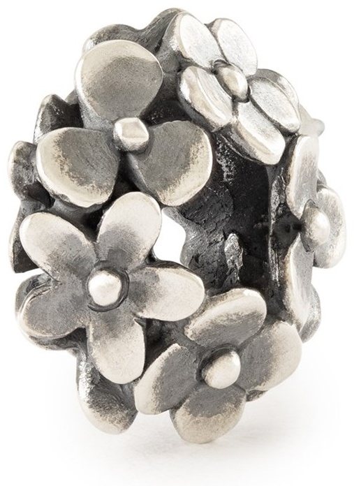 Шарм Trollbeads TAGBE-30203 вес 2.1 г серебро, без вставок