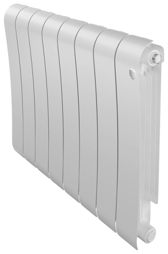 Royal Thermo секционный Infinity 500/8 Bianco Traffico биметаллический 640х591 мм
