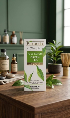 Bielenda сыворотка Многофункциональная сыворотка для лица Green Tea Face Serum для лица 30 мл