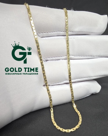 GOLD TIME 133617349 длина 50 см, вес 10.2 г золото, плетение якорное