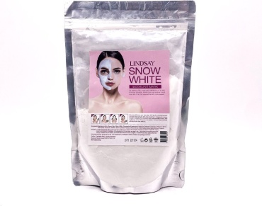 Маска для лица LINDSAY альгинатная Snow White Modeling Mask Альгинатная Маска с Отбеливающим Эффектом 240g 240 г