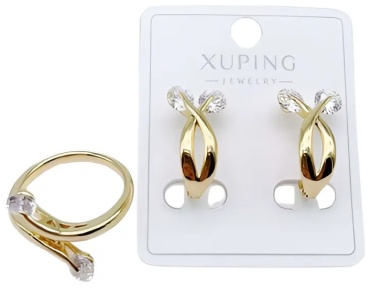 Xuping Jewelry бижутерный сплав, медицинское золото, фианит