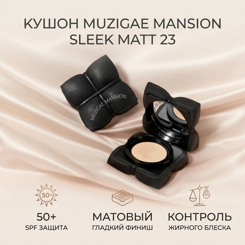Muzigae Mansion Sleek Matt кушон 23 15 г