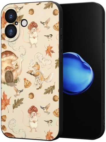Чехол Mcover для Apple iPhone 16 рисунок