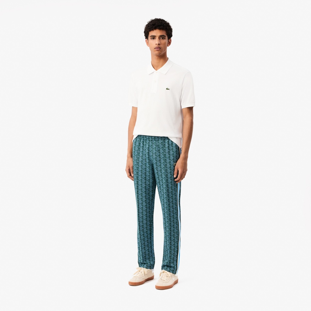 Спортивные брюки LACOSTE зеленый