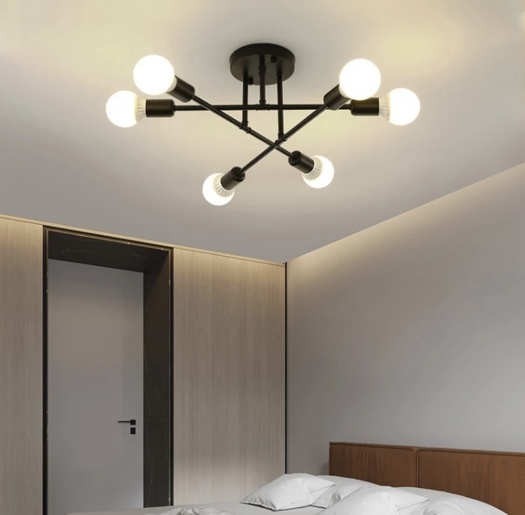 Люстра потолочная LED, кол-во ламп: 6 шт