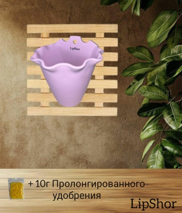 Горшок для дома, для улицы, для балкона LipShor , пластик