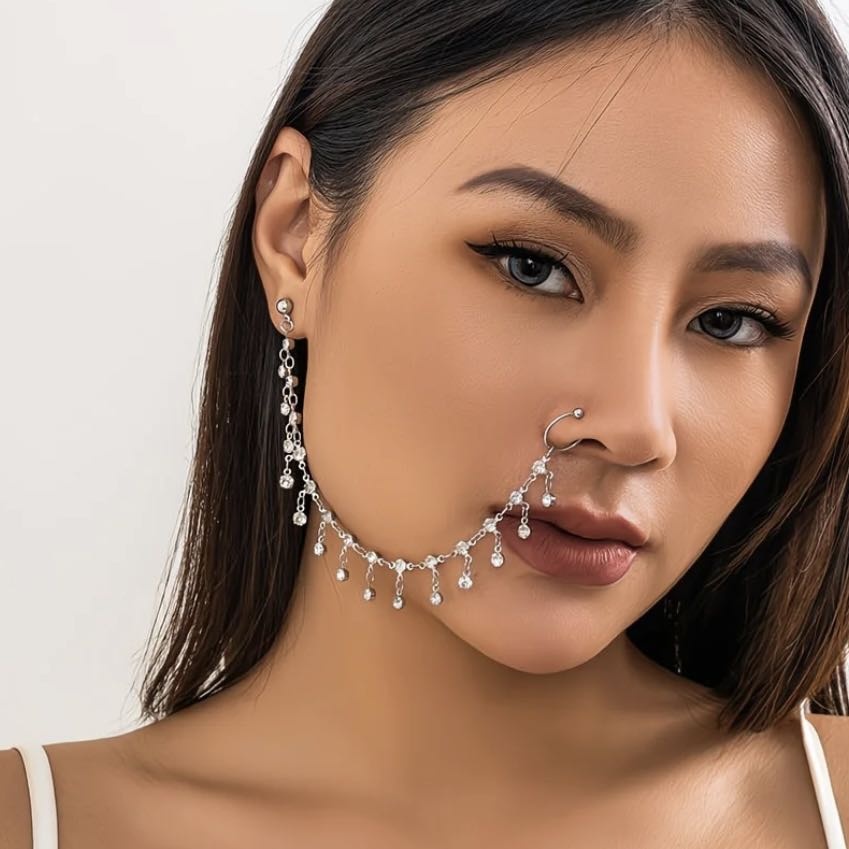 Украшение на лицо EMIN NOVA бижутерный сплав, стекло