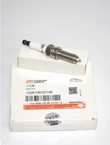 Свеча зажигания JAC 1026106GD190