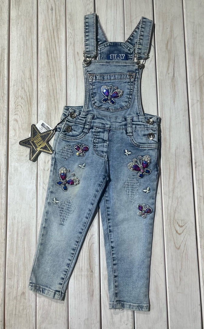 Джинсовый комбинезон Tilly kids синий