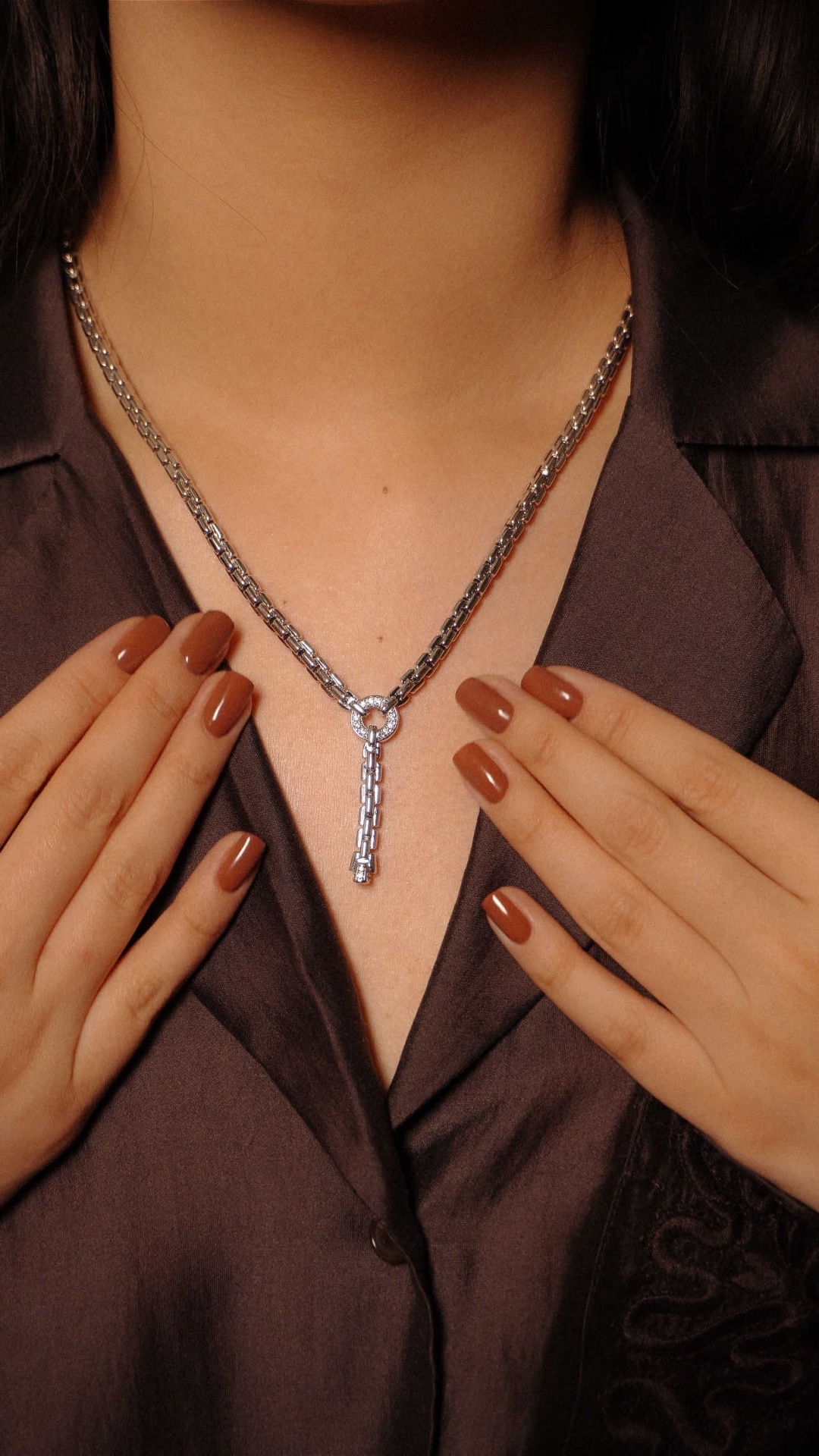 Bronzallure длина 45 см бронза, цирконий