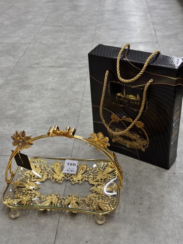 Тортница DUBAY GOLD свор 1202 прямоугольная 1 шт