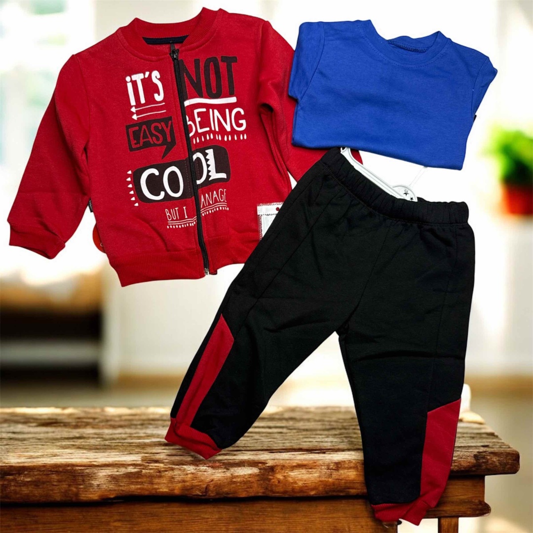 Спортивный костюм Coccolin черный, красный