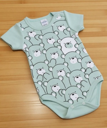 Боди Fuar Baby светло-зеленый