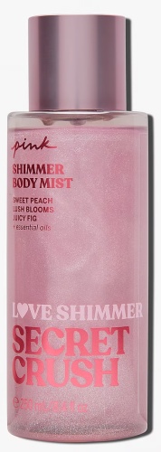 Victoria’s Secret Pink Love Shimmer Secret Crush парфюмированный спрей 250 мл, для женщин