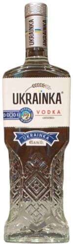 Водка Ukrainka классическая мягкий 40% 1 л