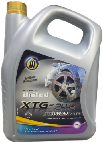 Синтетическое United Oil UNITED XTG-Plus 10W40 10W-40 4 л