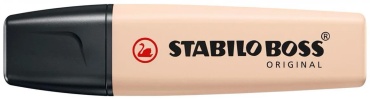 Маркер STABILO BOSS ORIGINAL, 1 шт, 2 мм, бежевый