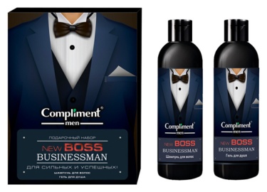 Compliment New Boss Businessman набор по уходу за волосами и телом для мужчин