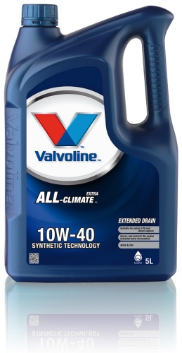 Синтетическое VALVOLINE All-Climate Extra 10W-40 5 л