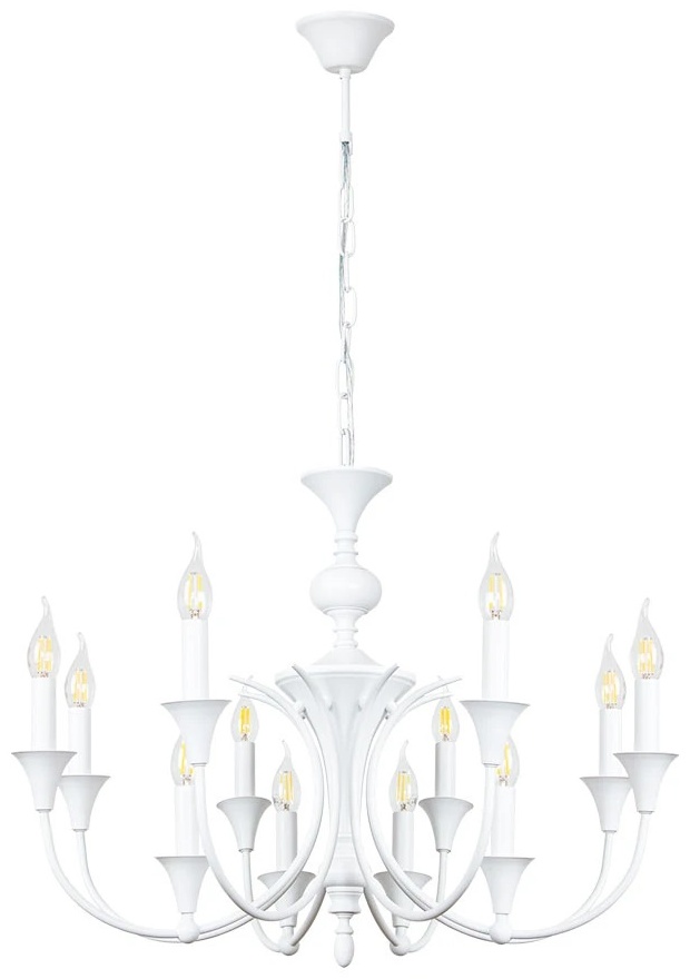 Люстра подвесная Arte Lamp E14, кол-во ламп: 12 шт