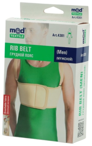 MedTextile 4301 бандаж на грудопоясничный отдел размер 1 бежевый