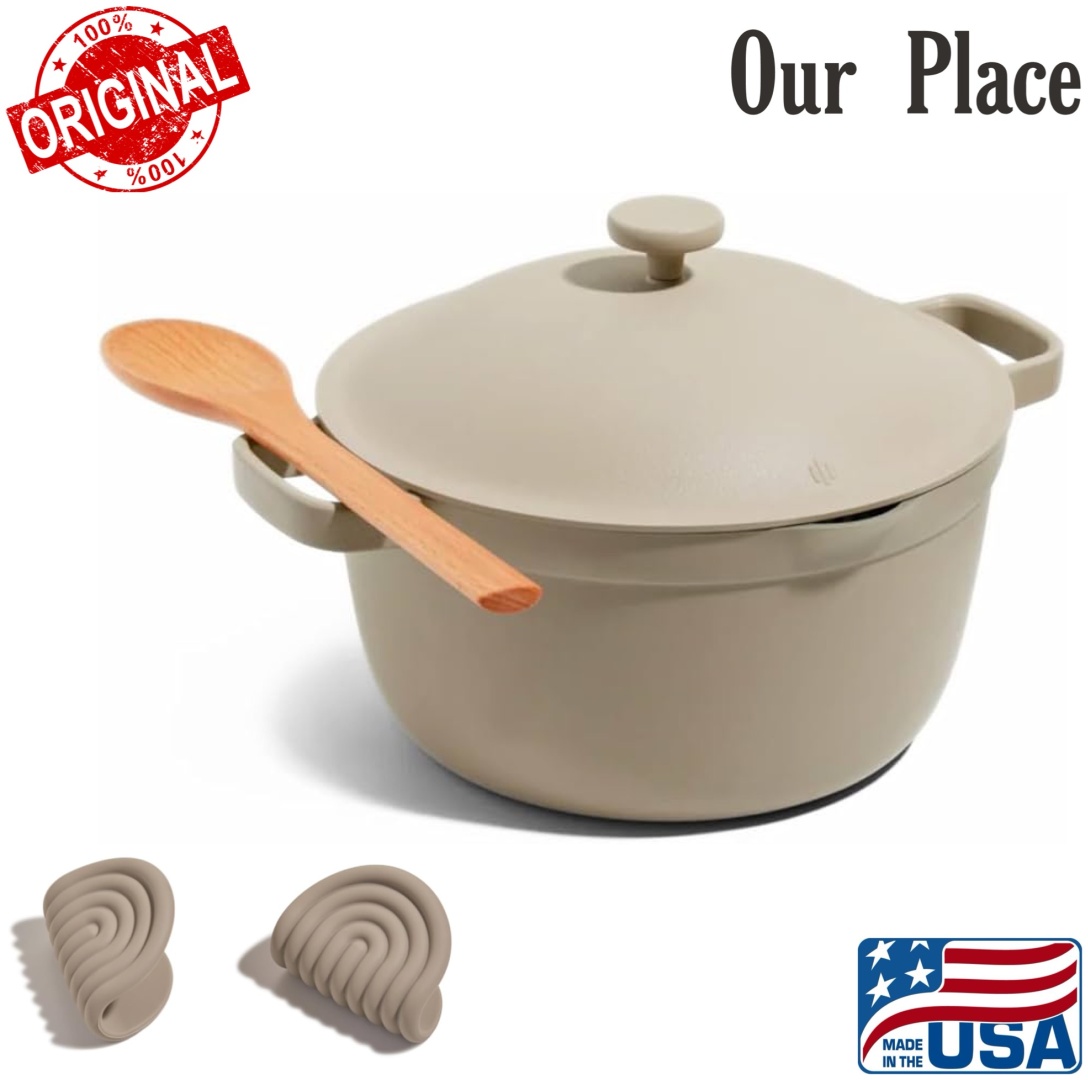 Кастрюля 5.2 л, OUR PLACE USA Perfect Pot Steam керамика