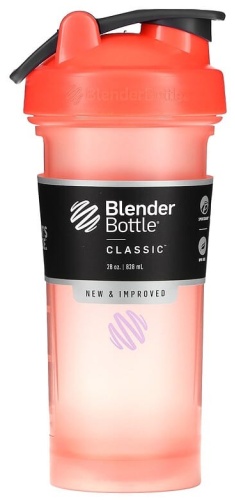 Шейкер BlenderBottle 847280083947 828 мл оранжевый