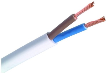 TDM ELECTRIC провод ПВС 2x2.5, 1 м