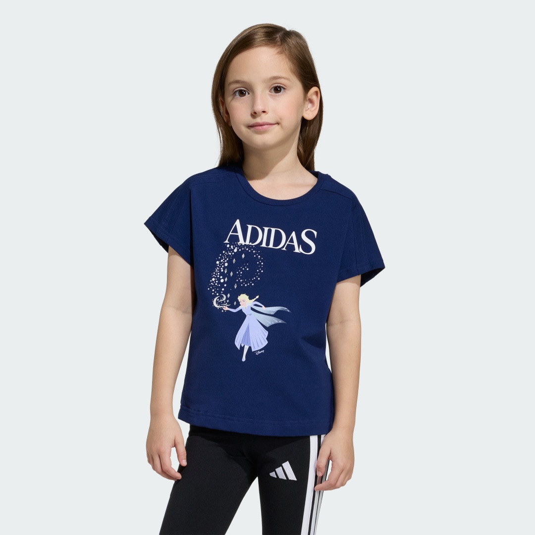 Футболка Холодное сердце adidas синий